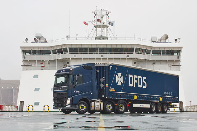 New DFDS Volvos Bound For Scotland Transport News