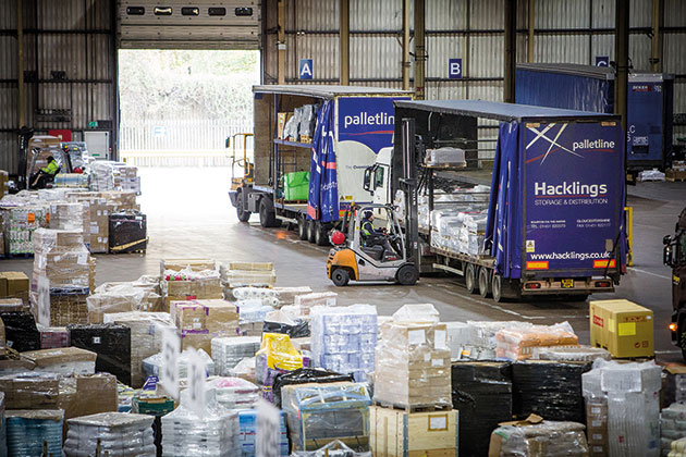 Palletline began the year with significant growth in volume