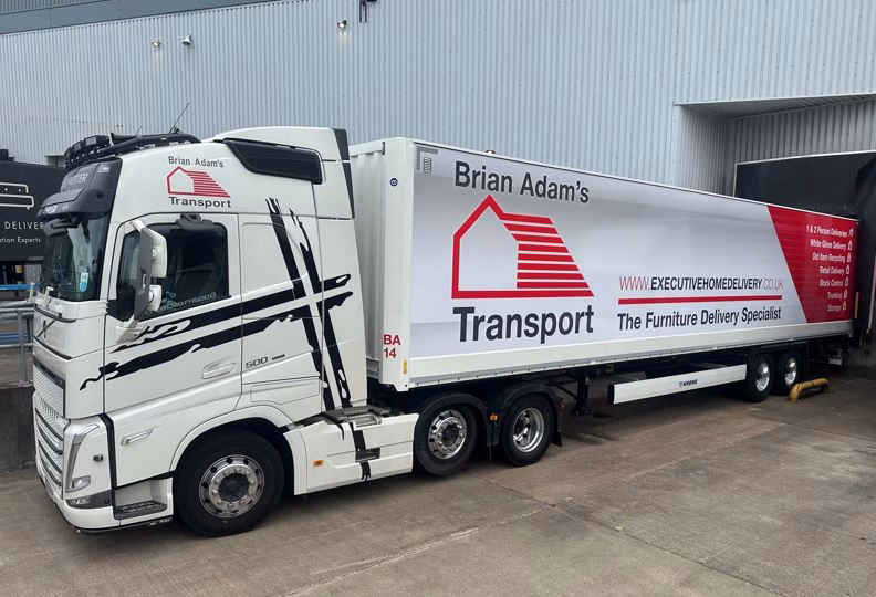 News Krone Trailers For Brian Adam’s Transport