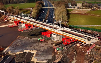Second Phase To Replace M6 Railway Bridge Complete