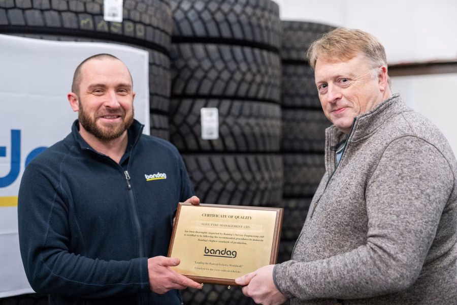 Alba Tyre Management becomes the Bandag partner for Scotland