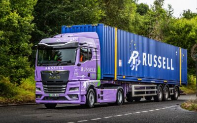 John G Russell put battery-powered MAN eTGX tractors on the road