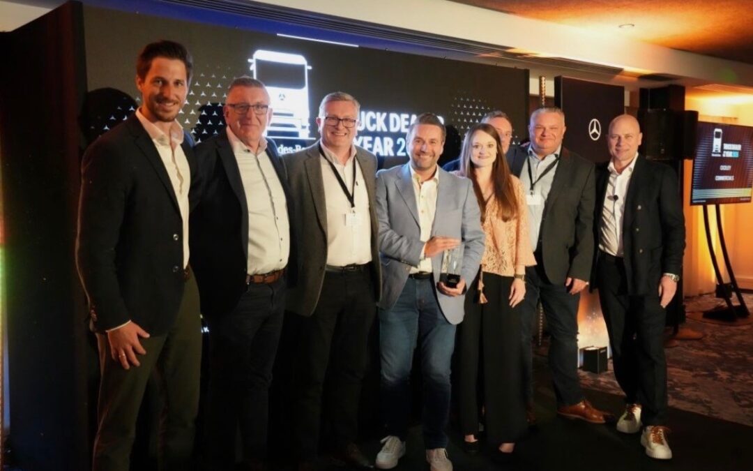 Double success for Ciceley Commercials at Daimler Truck awards