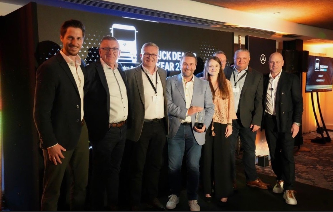 Double success for Ciceley Commercials at Daimler Truck awards