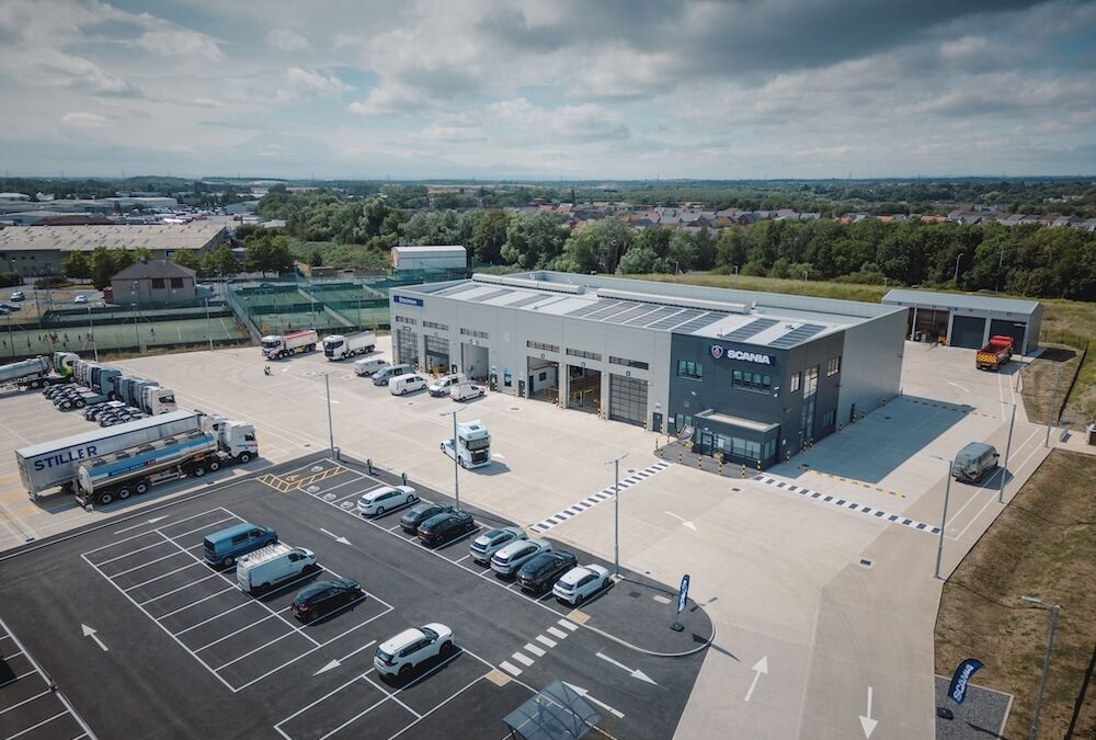 Scania UK opens a new service centre in Stockton