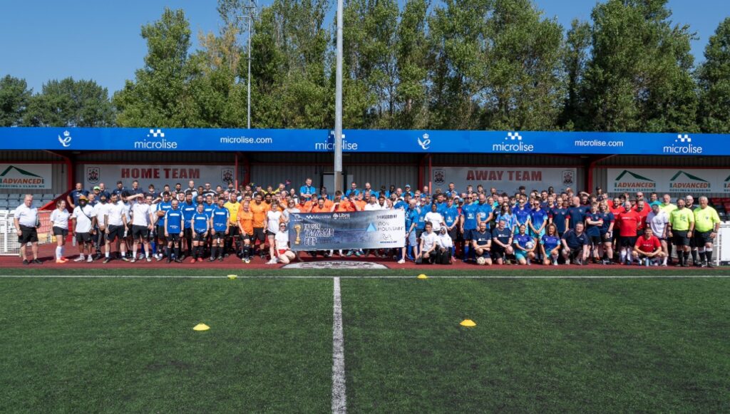 Transaid nets £24,000 in annual football tournament