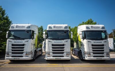 Menzies adds Scania battery-electric trucks to its fleet