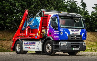 A&M Smith puts Scotland’s first Renault Trucks electric skip loader on the road