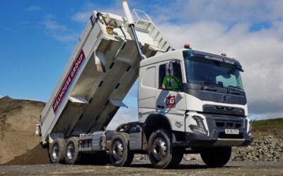 Hillhouse Quarry Group strengthens fleet with 15 new Volvo FMX tippers
