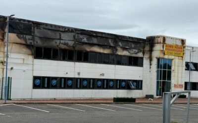 ‘Business as usual’ for EVT Scotland after a fire ripped through its Kilmarnock office block