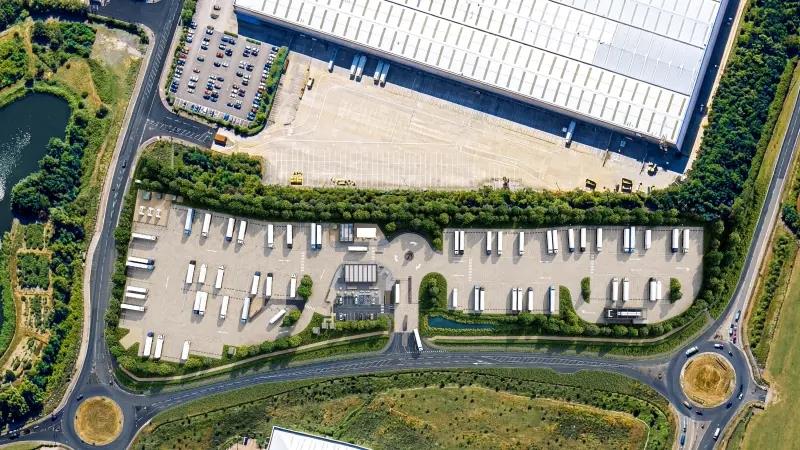 Bosch opens first UK secure truck parking site