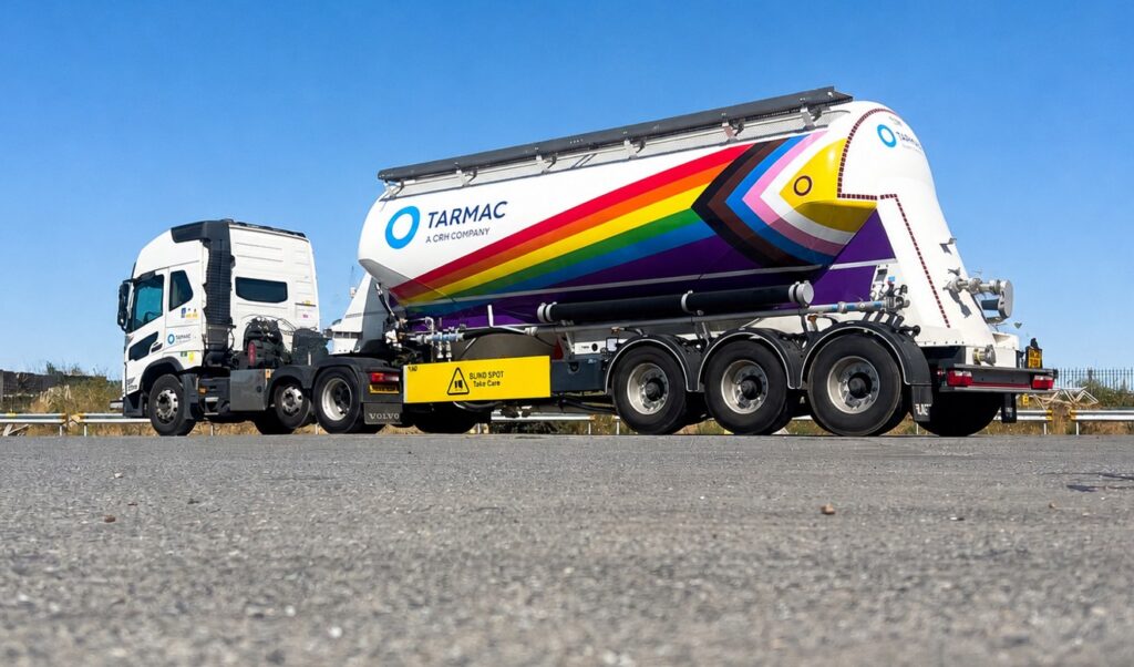 Tarmac and TIP Group take Pride tanker trailer message on the road