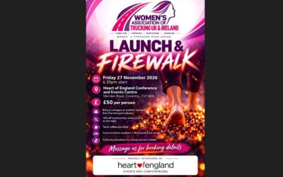 New association kicks off with a charity firewalk